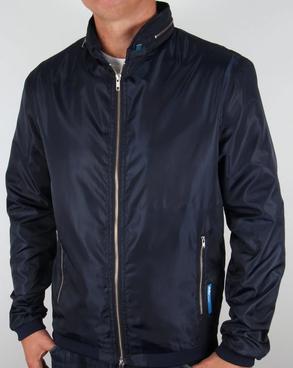 Ellesse Italia Apuan Bomber Jacket Navy - Image 2