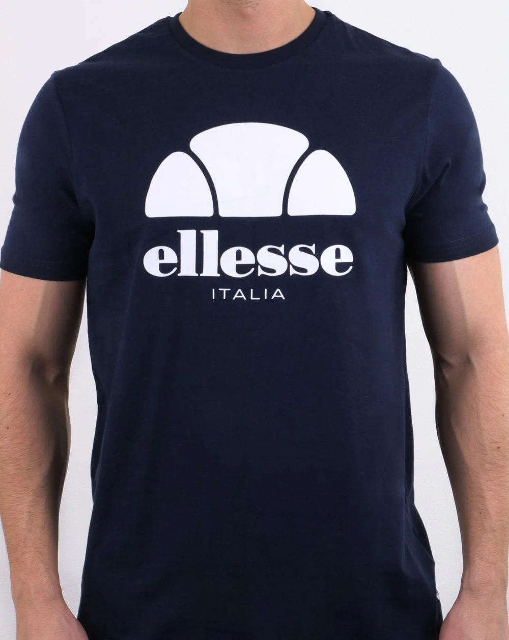 Ellesse Italia Luca T Shirt Navy - Image 3