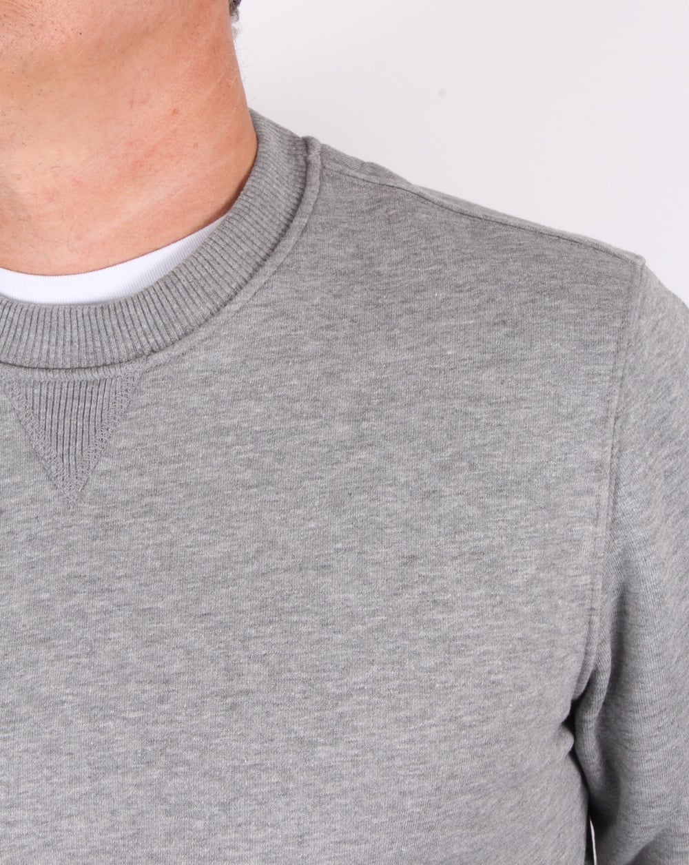 Ellesse Italia Sweatshirt Grey Marl - Image 2