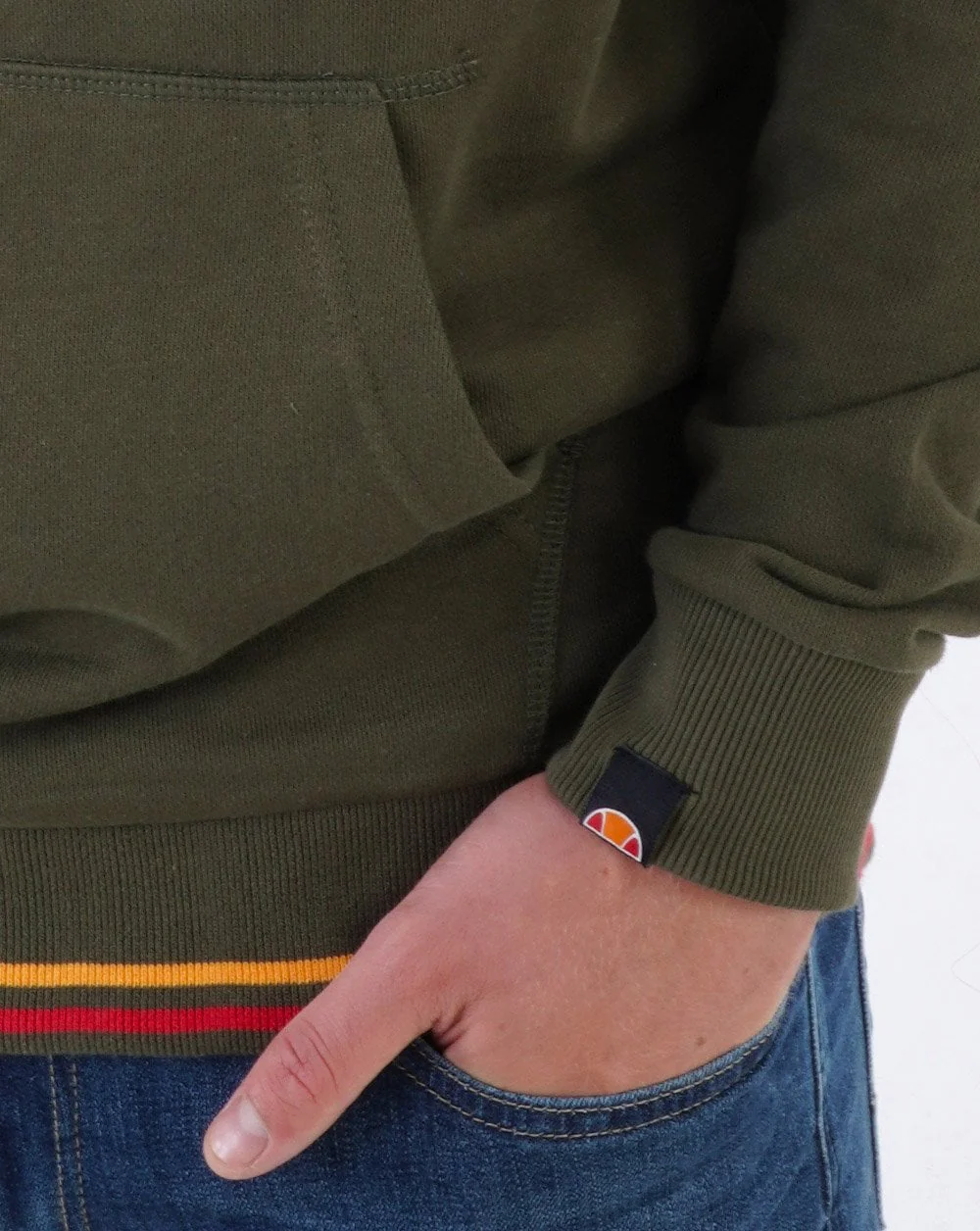 Ellesse Koda Hoody Khaki Green - Image 4