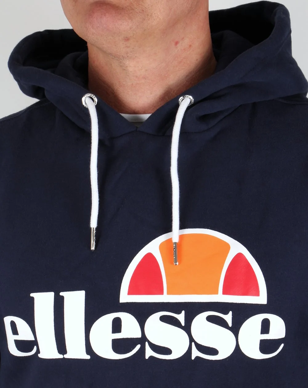 Ellesse Logo Hoody Navy - Image 2