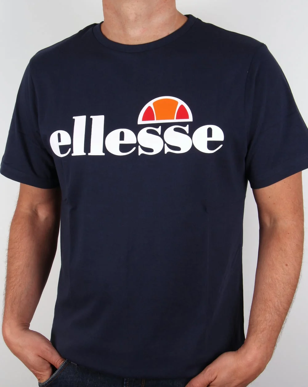 Ellesse Logo T-shirt Navy