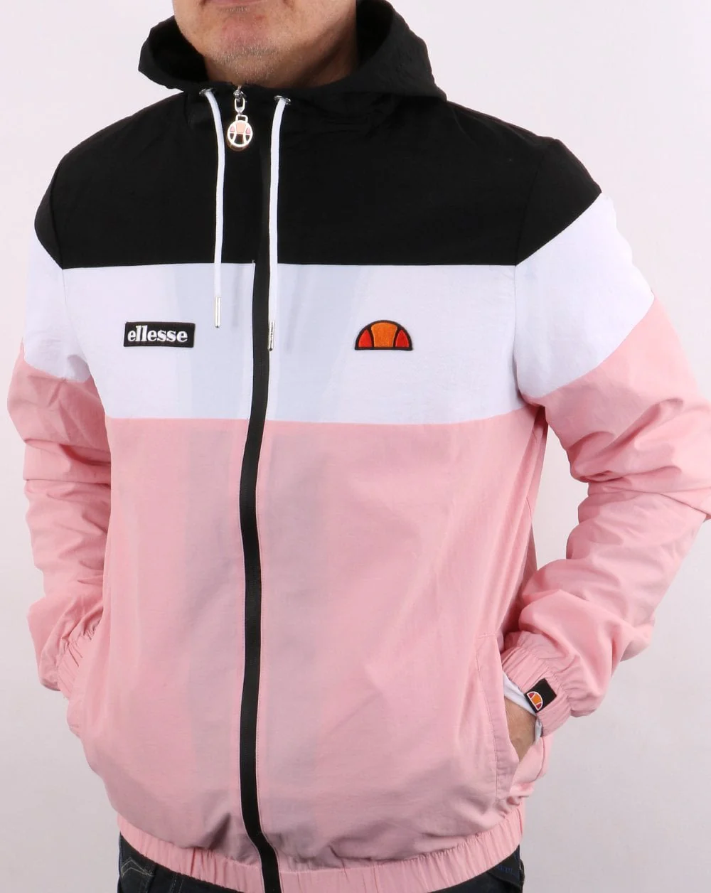 Ellesse Mattar Hooded Jacket Light Pink - Image 2