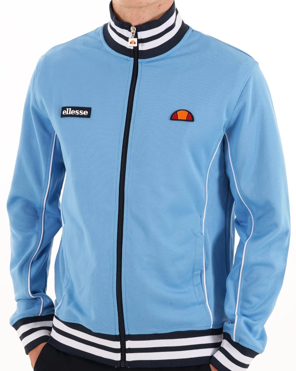Ellesse Milan Track Top Sky Navy - Image 2