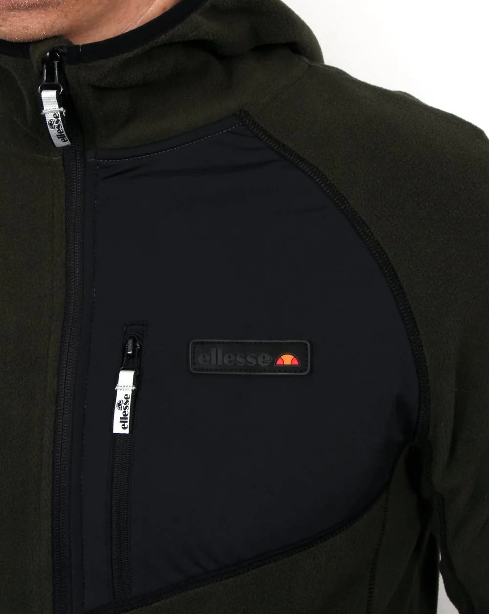 Ellesse Mont Outdoor Performance Hoody Khaki - Image 2
