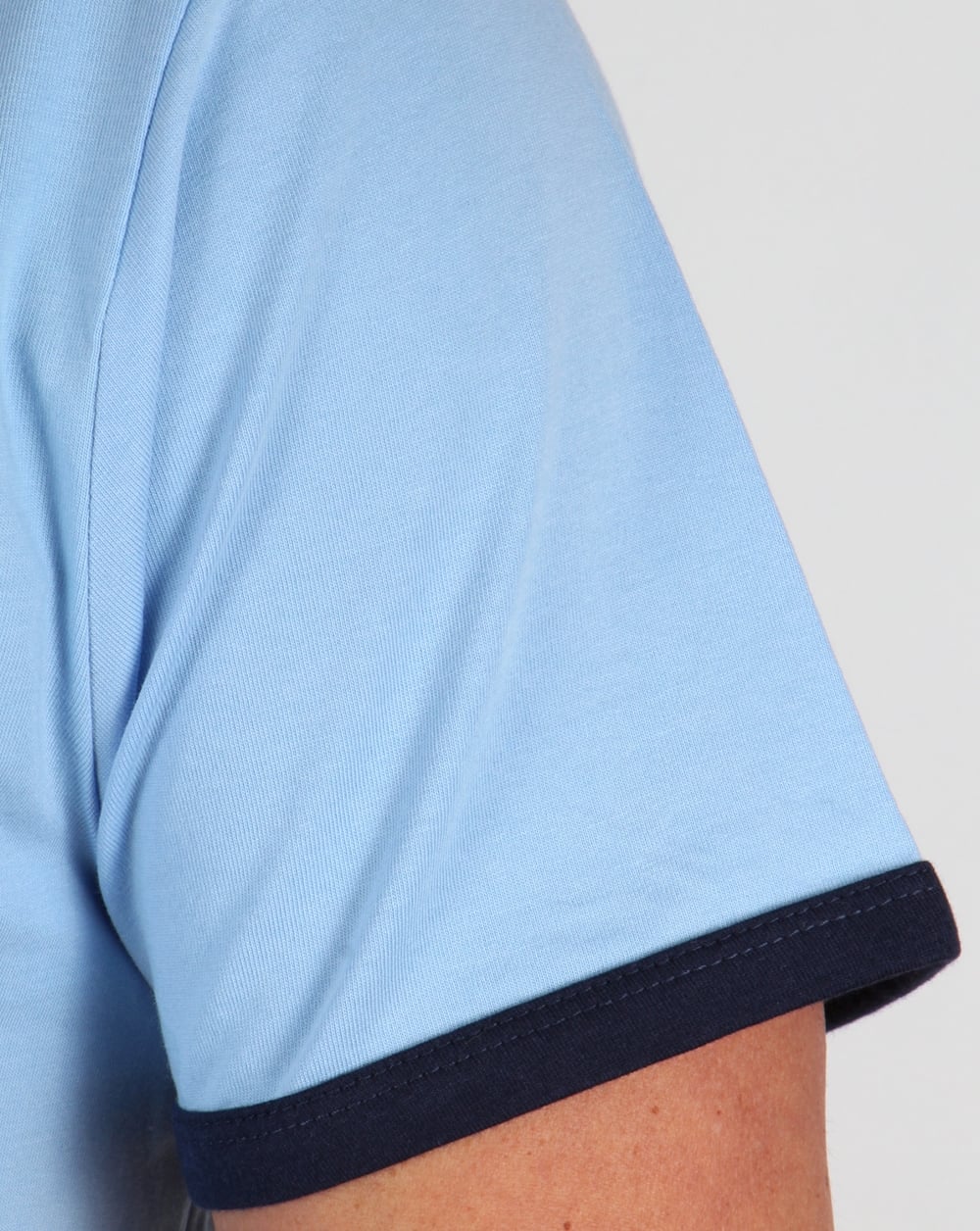 Ellesse New Ringer T-shirt Sky Blue - Image 3