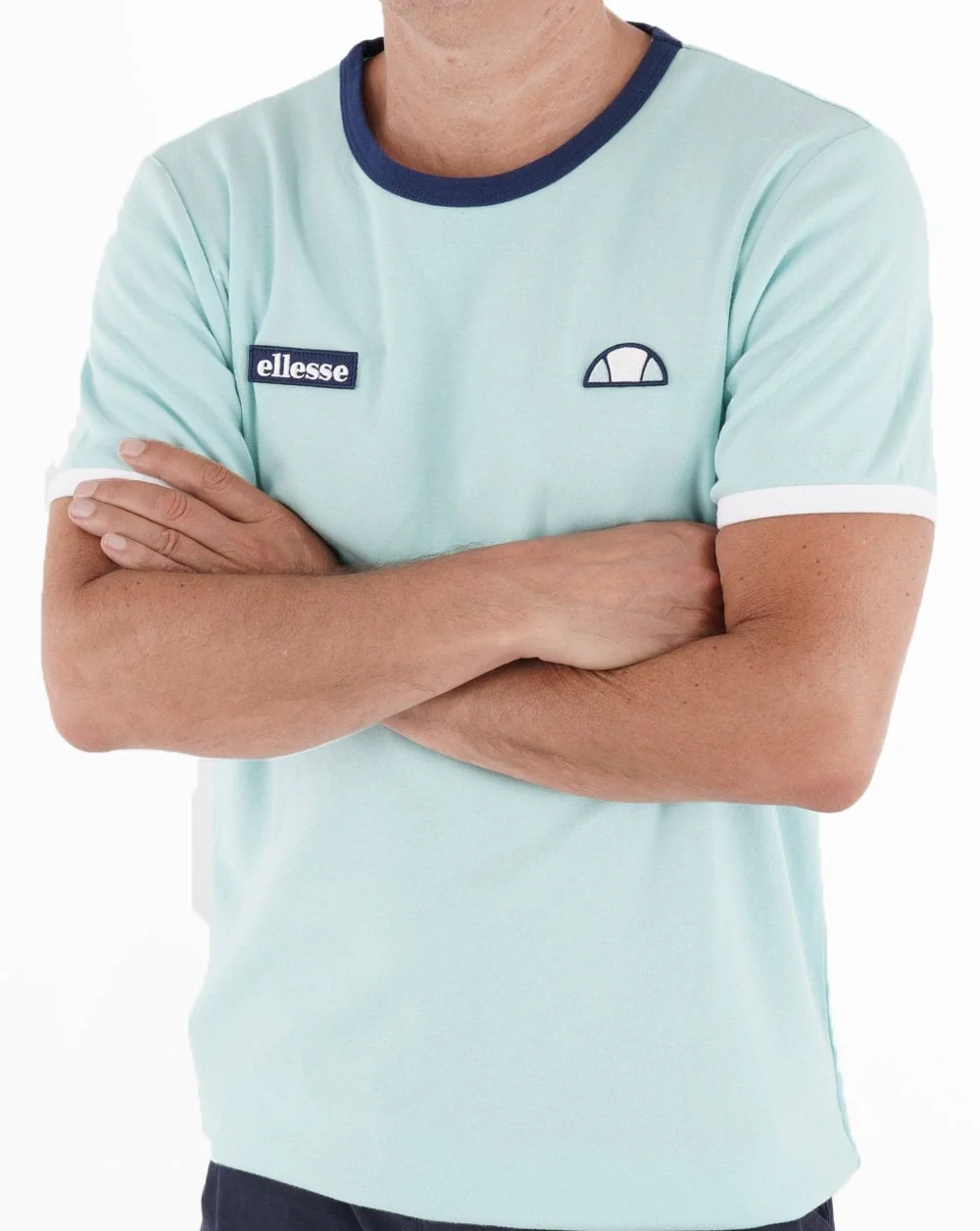 Ellesse Open T Shirt Light Blue - Image 2