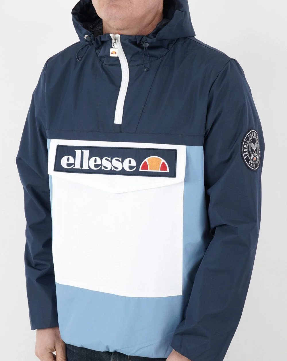 Ellesse Orologio Jacket Blue/White - Image 2