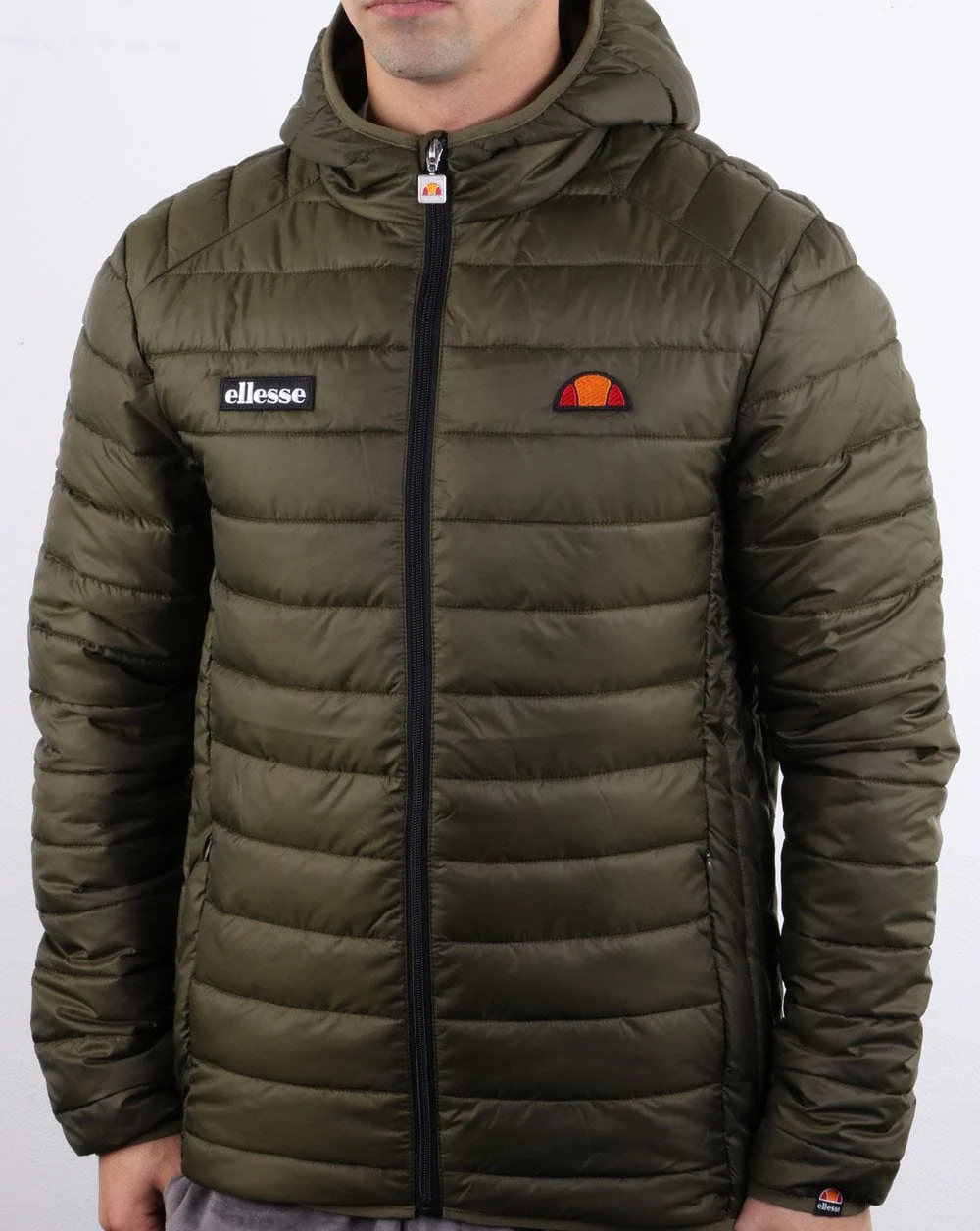 Ellesse Padded Jacket Khaki - Image 2