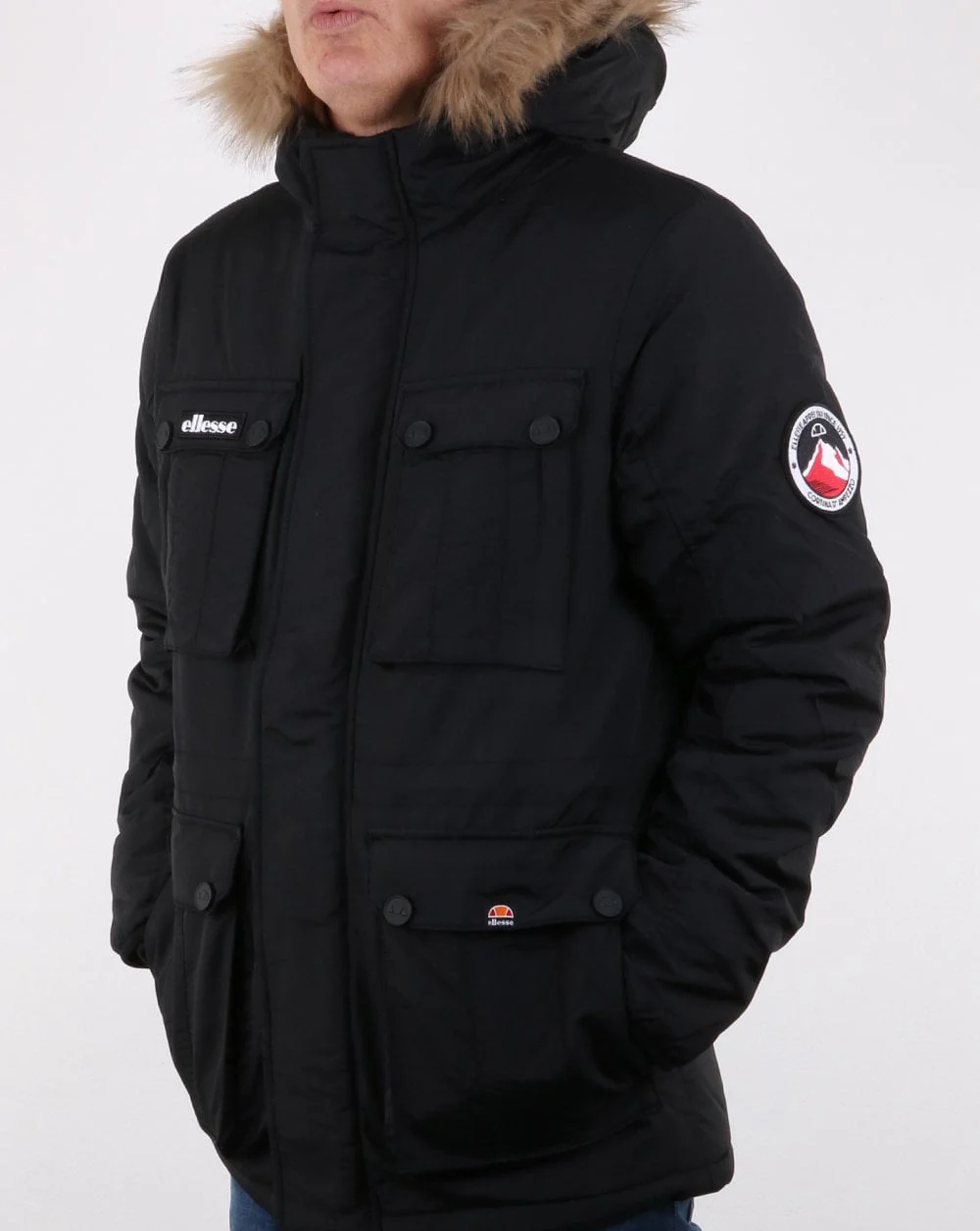 Ellesse Parka Black - Image 2