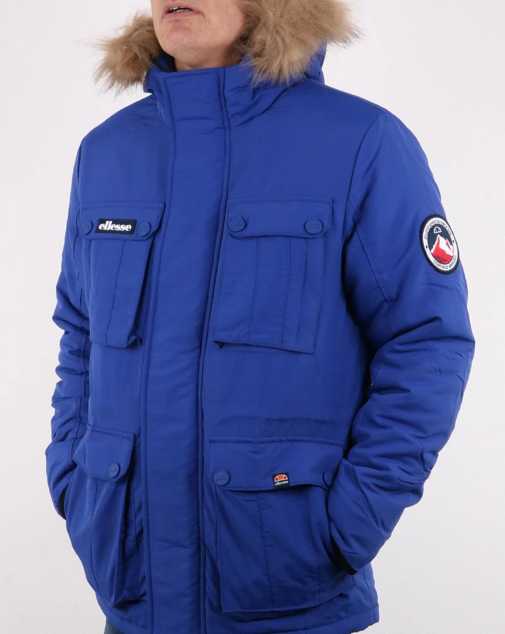 Ellesse Parka Royal Blue - Image 2