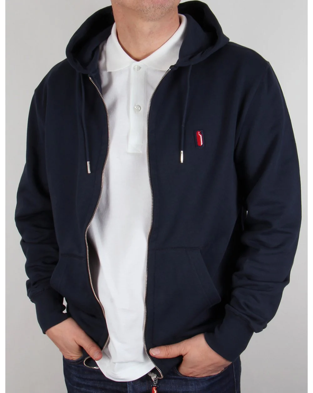 Ellesse Penguin Versuvius Hoody Navy Blue - Image 2