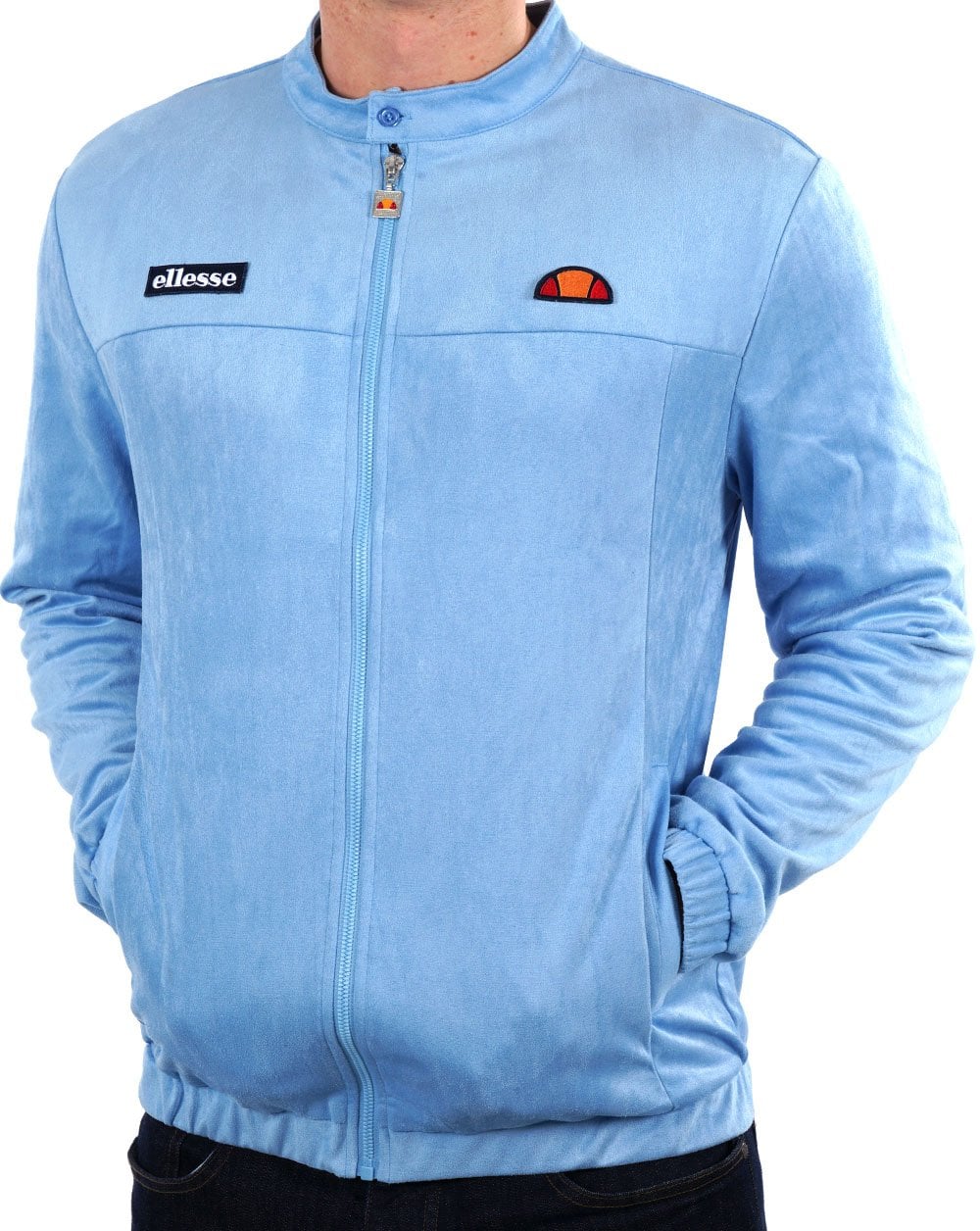 Ellesse Perugia Track Top Light Blue - Image 3
