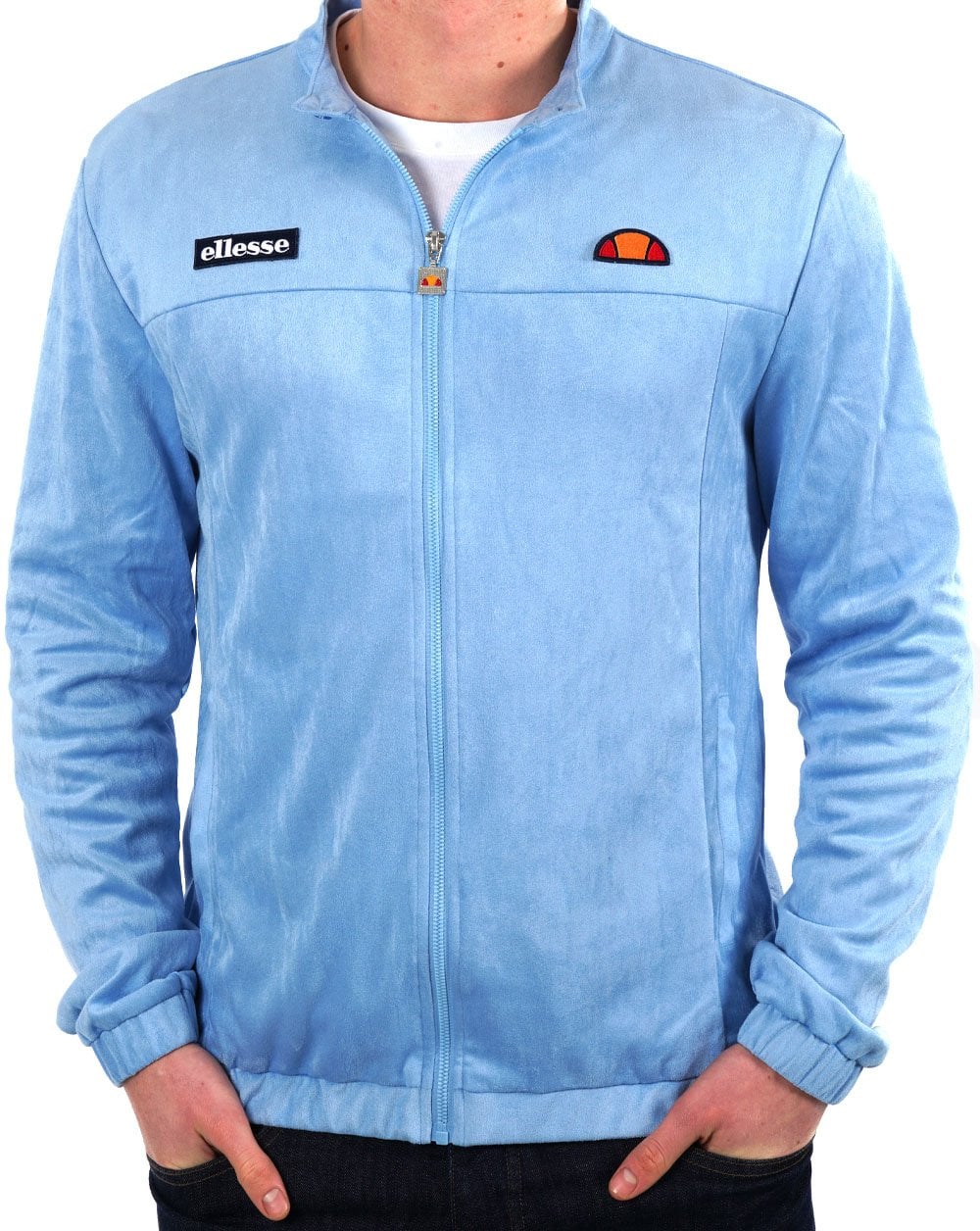 Ellesse Perugia Track Top Light Blue - Image 4