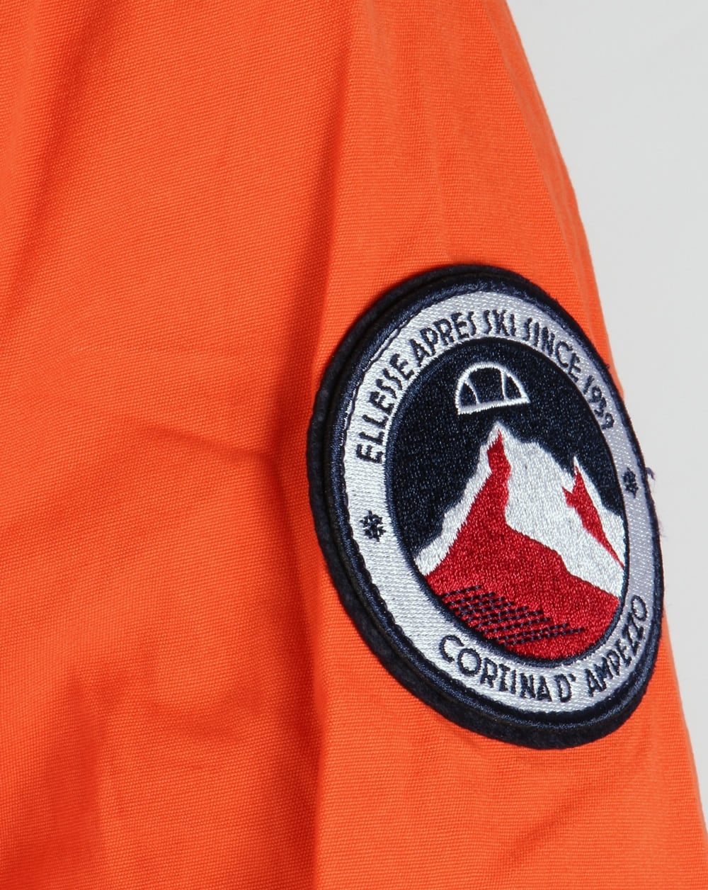 Ellesse QTR Zip Smock Jacket Orange - Image 2