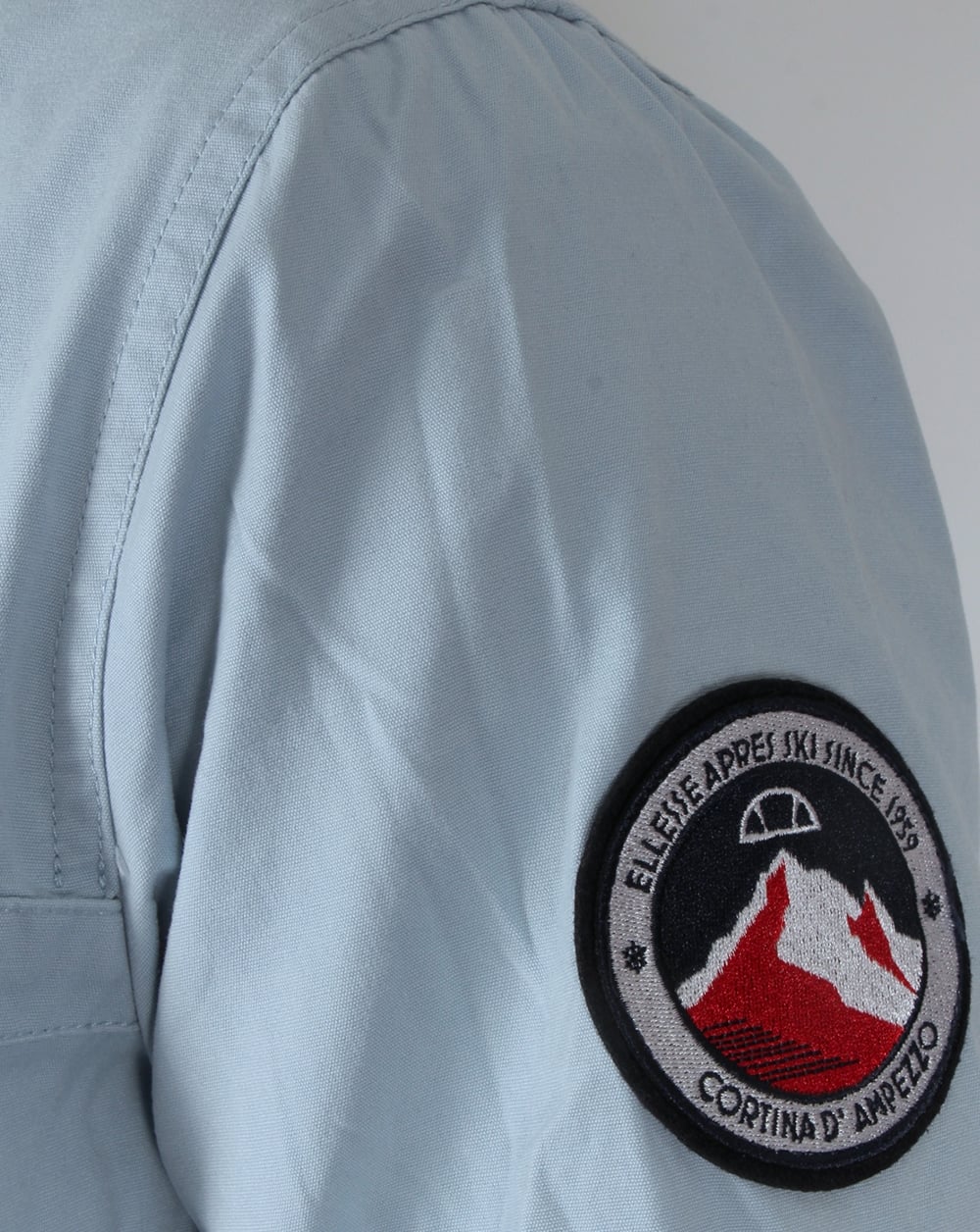 Ellesse QTR Zip Smock Jacket Sky - Image 2