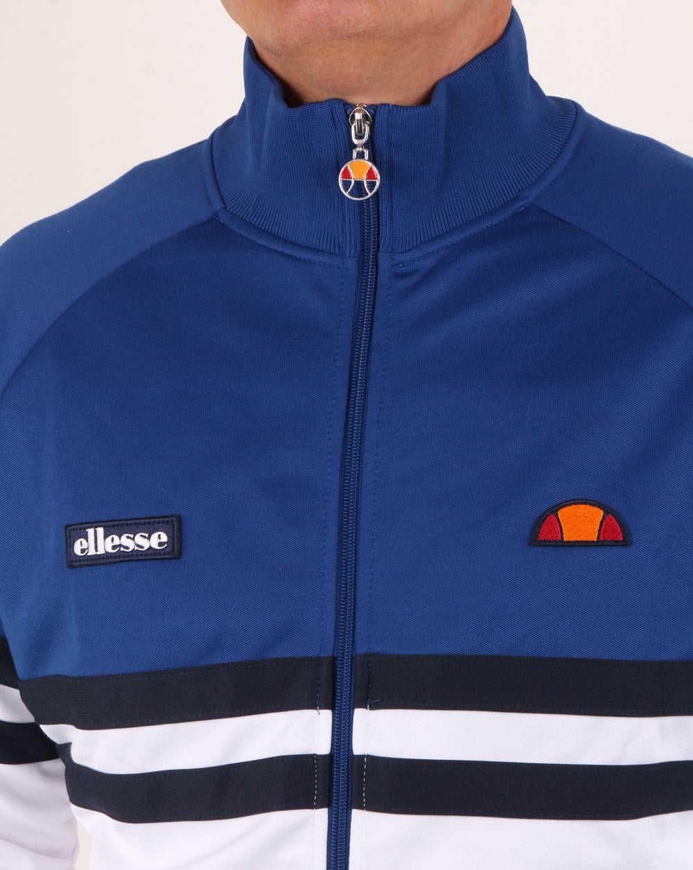 Ellesse Rimini Track Top Blue/white - Image 2