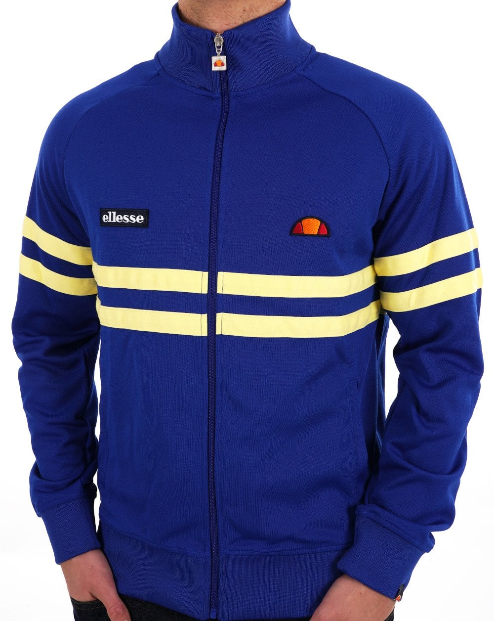 Ellesse Rimini Track Top Blue/Yellow - Image 3