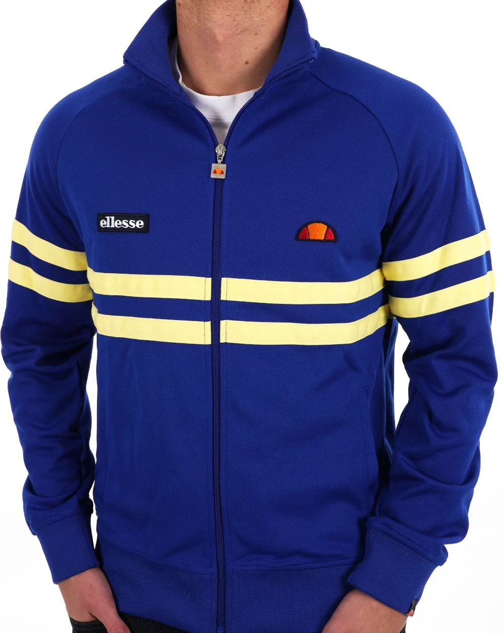 Ellesse Rimini Track Top Blue/Yellow - Image 4