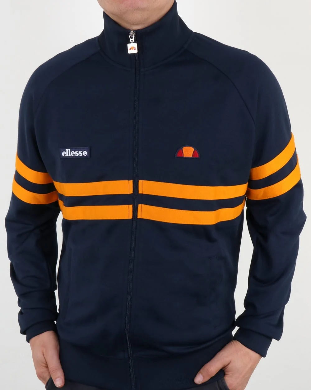 Ellesse Rimini Track Top Navy/Orange