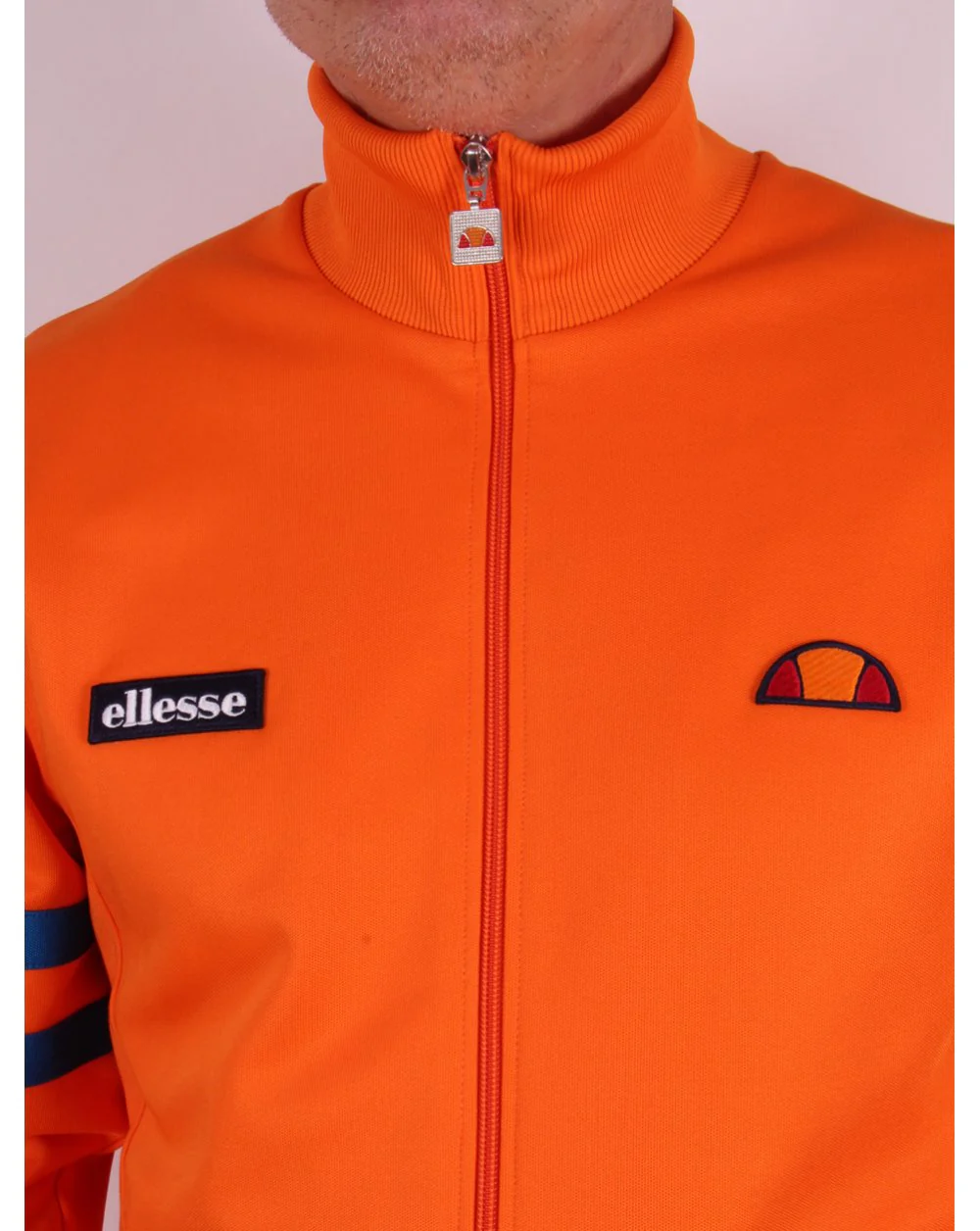 Ellesse Roma 2 Track Top Orange - Image 3
