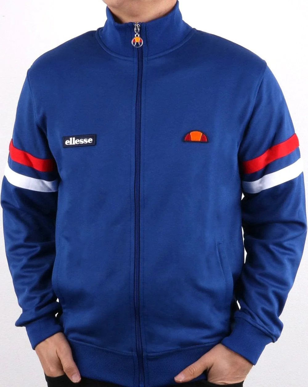 Ellesse Roma Track Top Blue - Image 2
