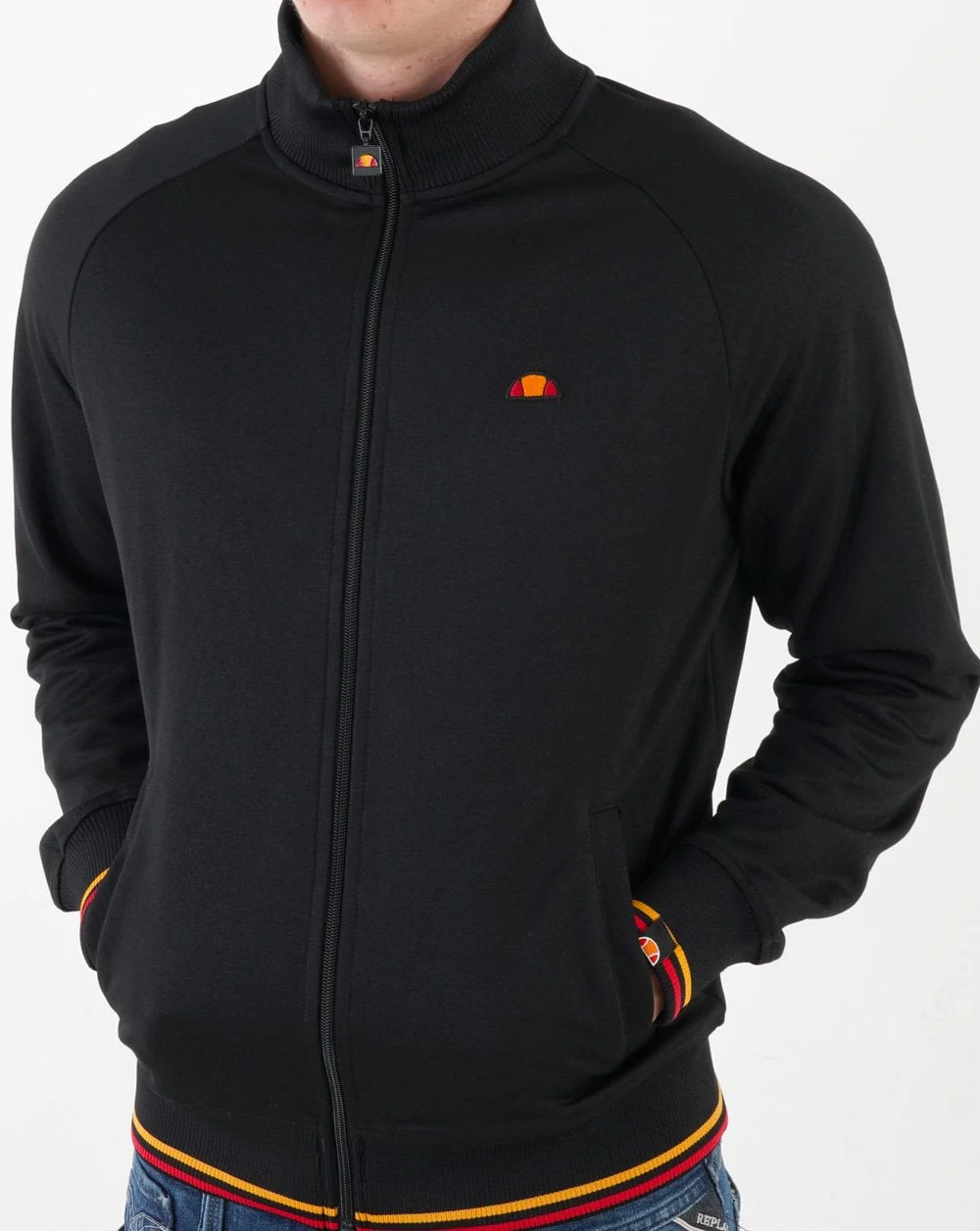 Ellesse Rome Track Top Black - Image 4