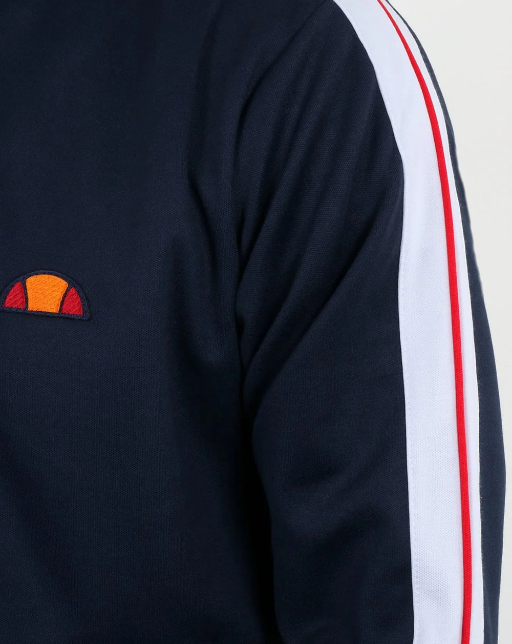 Ellesse Tape Track Top Navy - Image 3