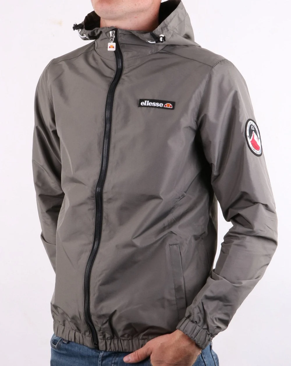 Ellesse Terrace Jacket Dark Grey - Image 3