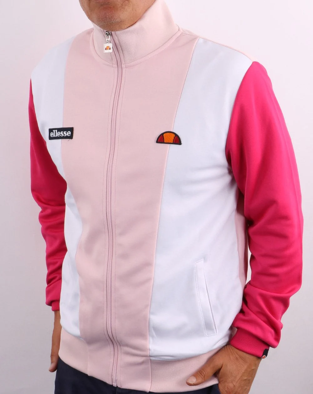 Ellesse Vilas Track Top Pink - Image 2