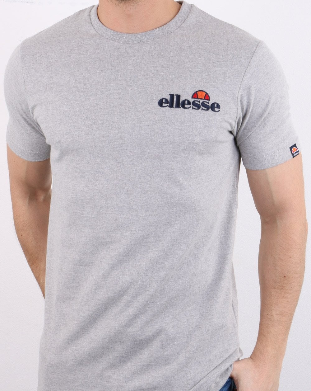 Ellesse Voodoo T Shirt Grey Marl - Image 3