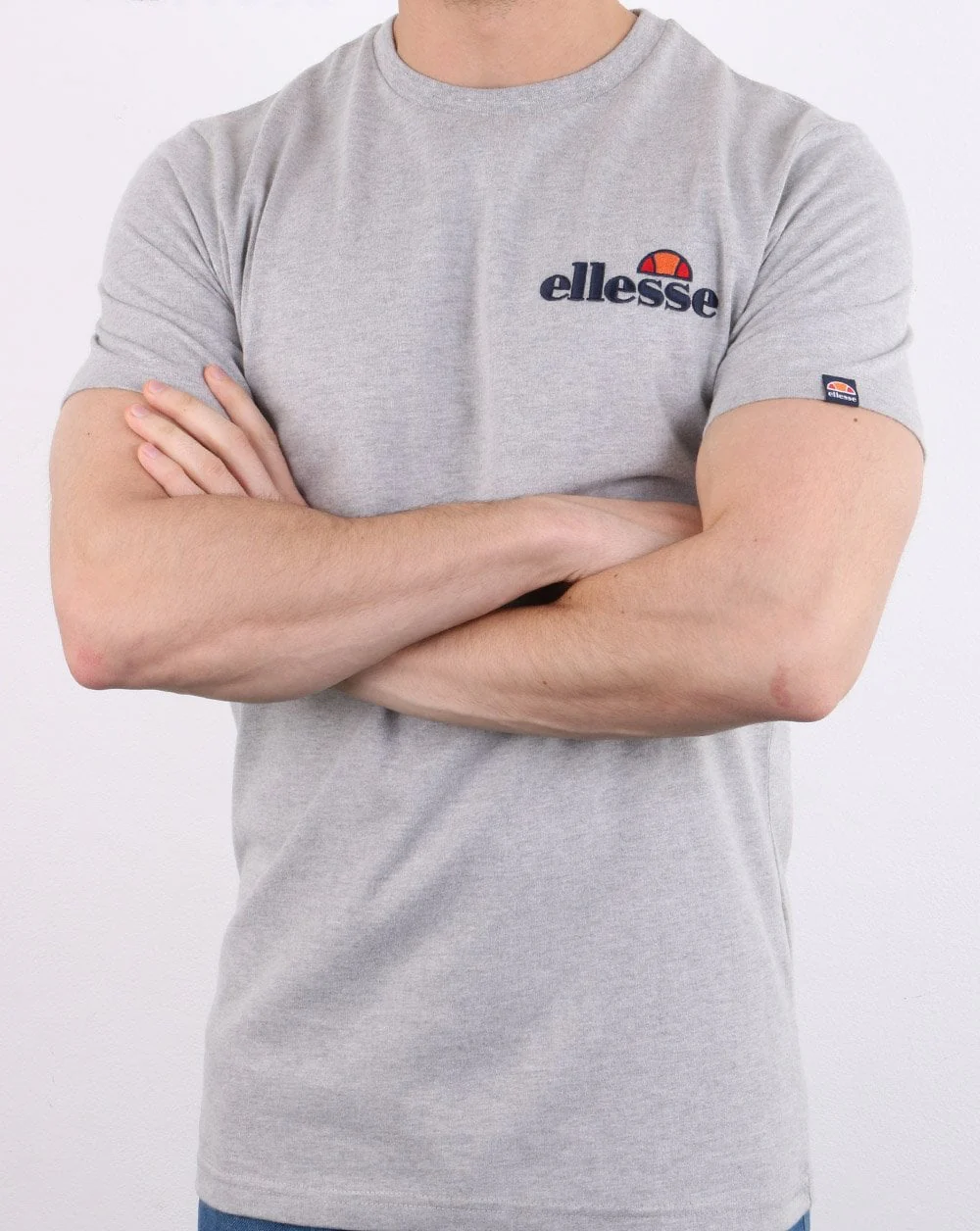 Ellesse Voodoo T Shirt Grey Marl - Image 4