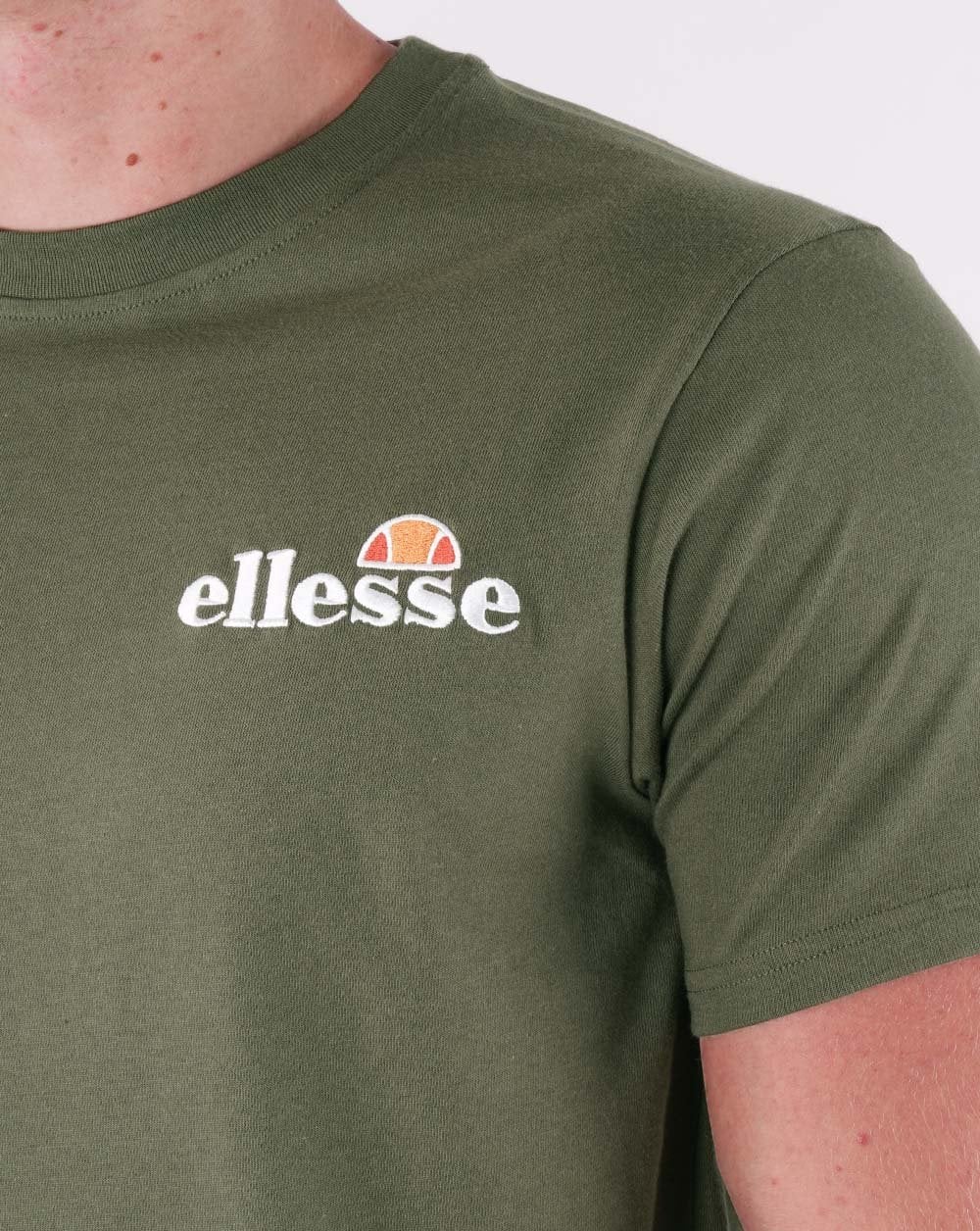 Ellesse Voodoo T Shirt Khaki Green - Image 2