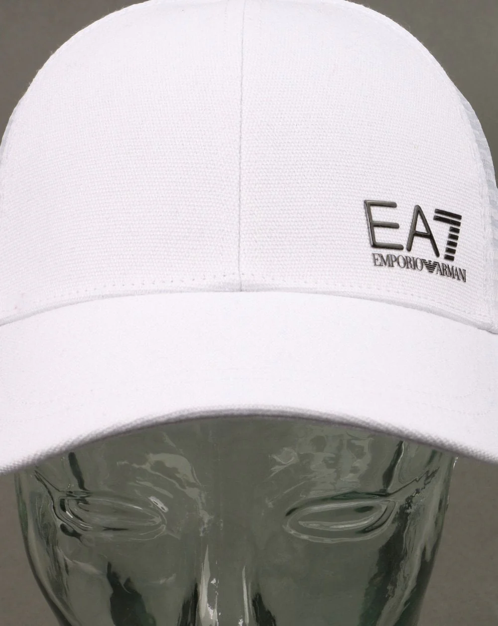 Emporio Armani EA7 Core Logo Cap White - Image 2