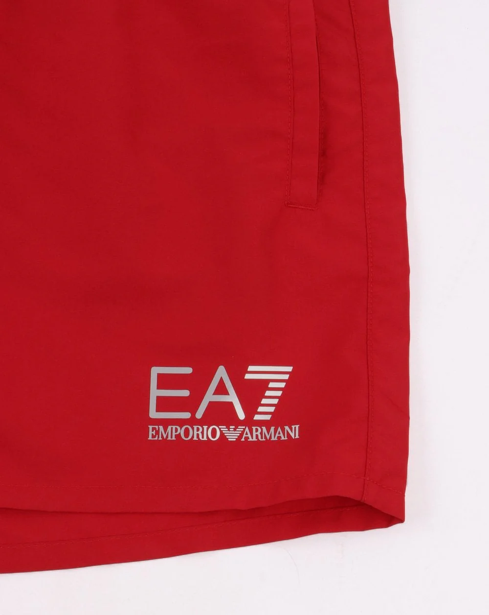 Emporio Armani EA7 Swim Shorts Red - Image 2