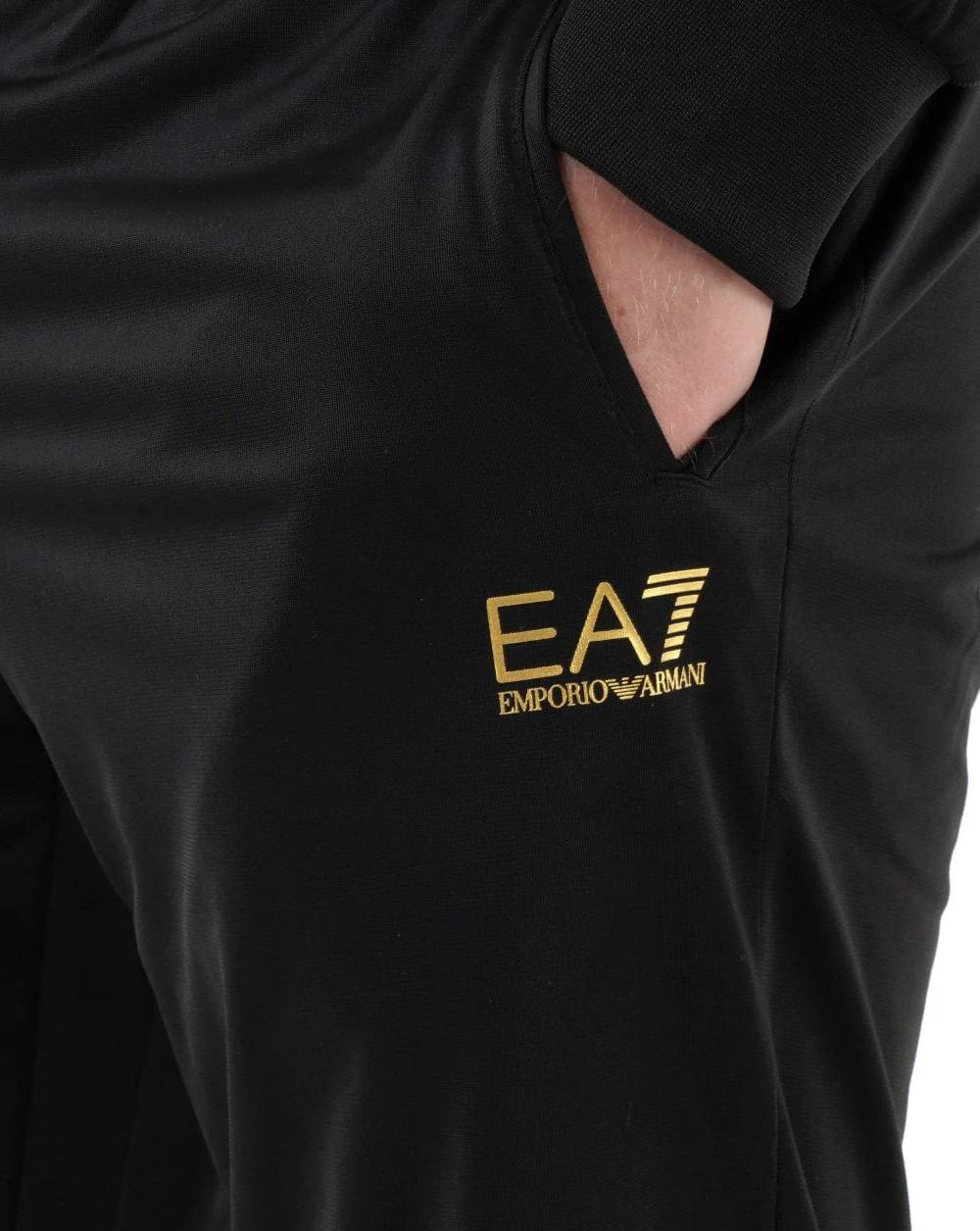 Emporio Armani EA7 Tracksuit Black - Image 4