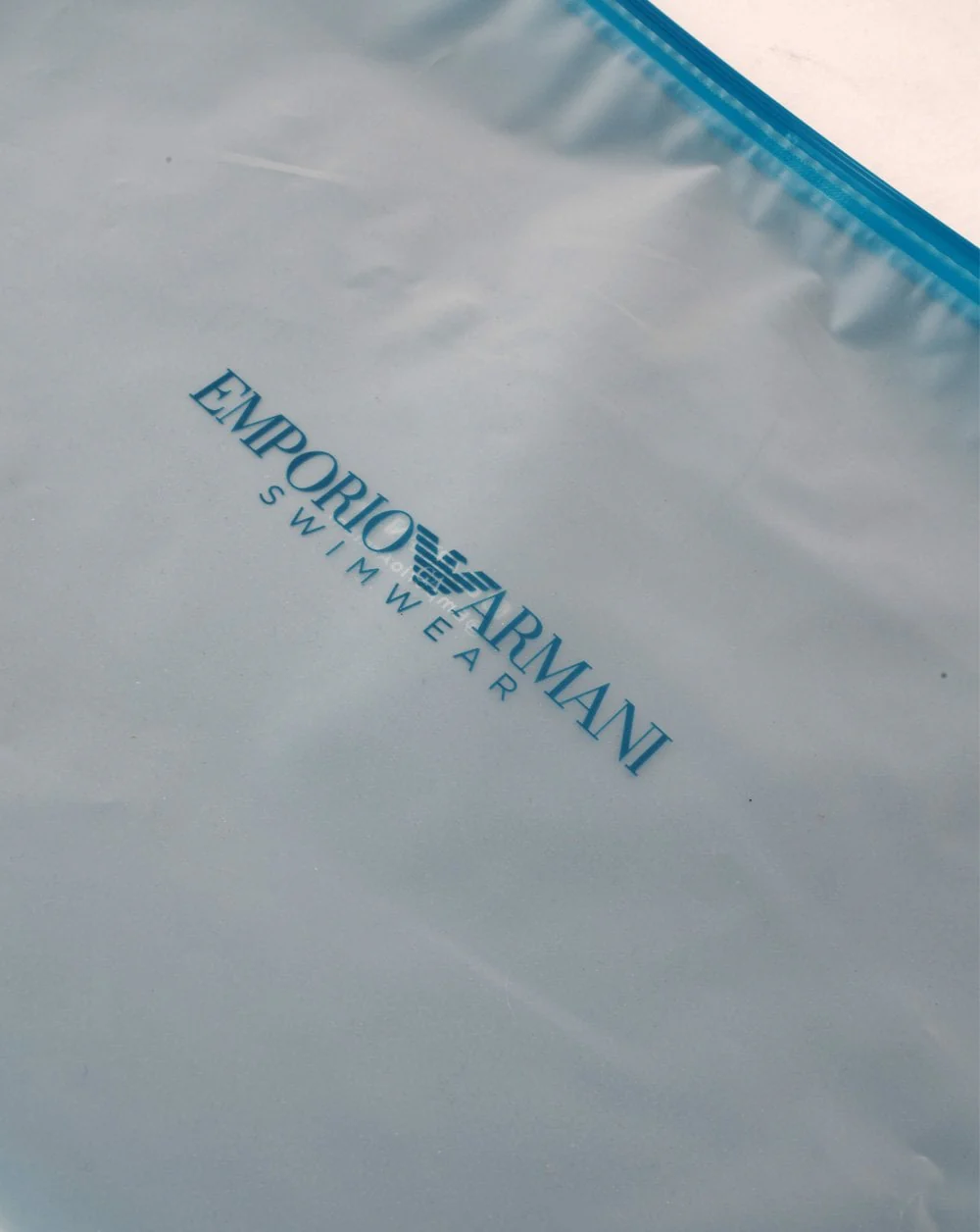 Emporio Armani Eagle Swim Shorts Blue - Image 4
