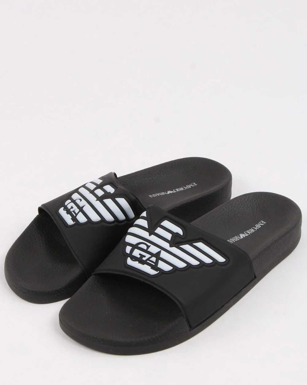 Emporio Armani Sliders Black - Image 2