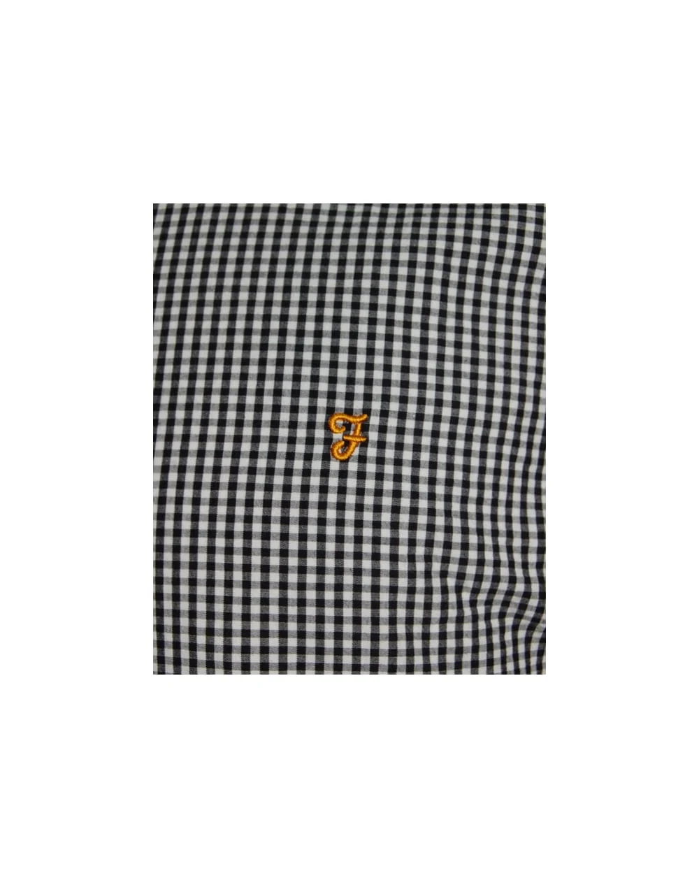 Farah Argyle Shirt Navy - Image 2