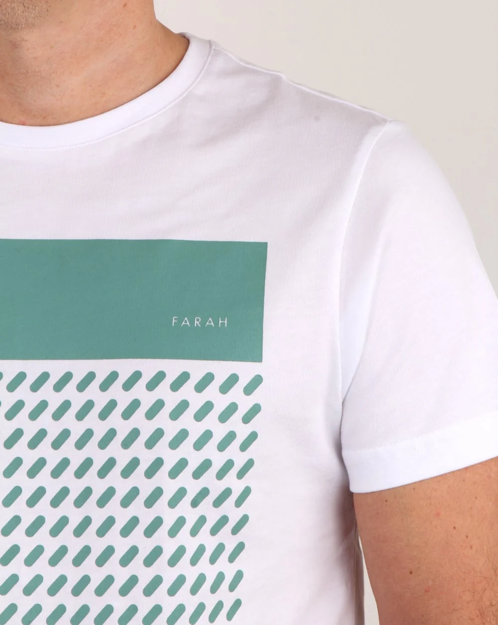 Farah Chestering T Shirt White - Image 2
