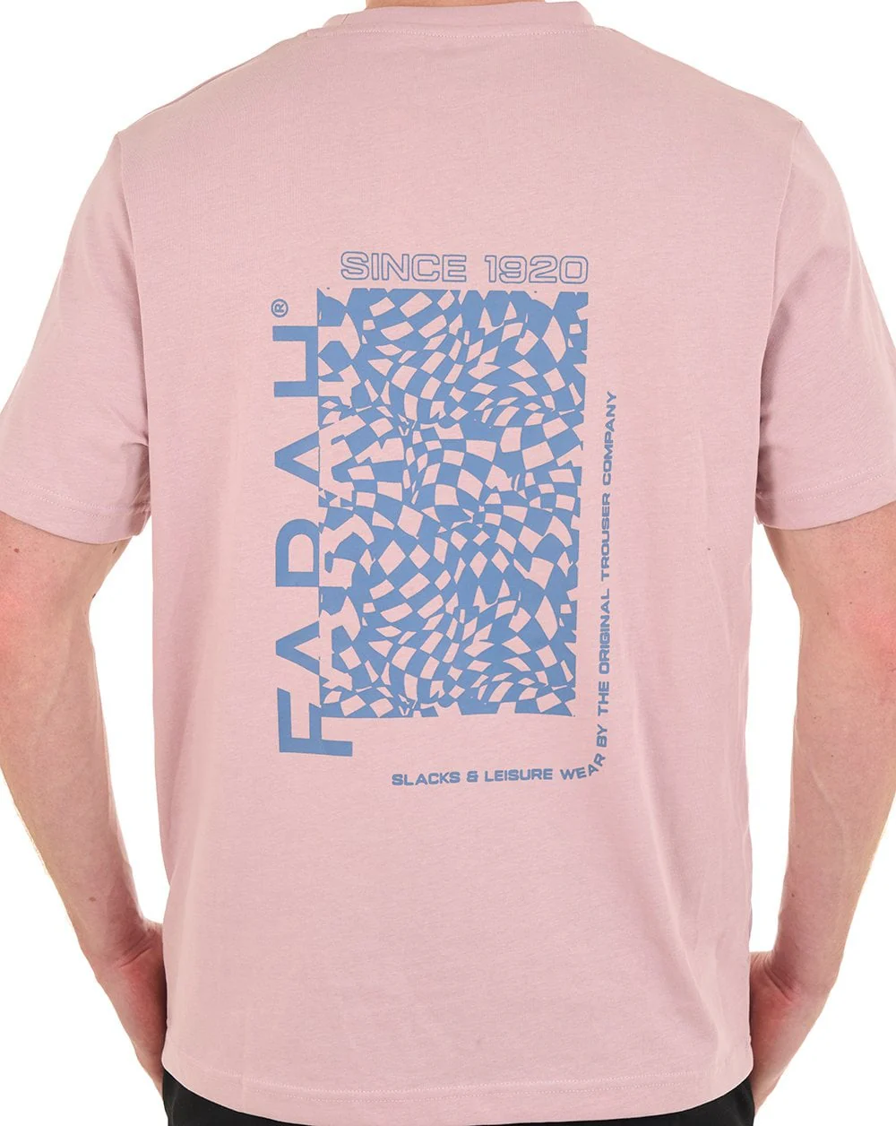 Farah Dante Graphic Tee Dusky Pink - Image 3