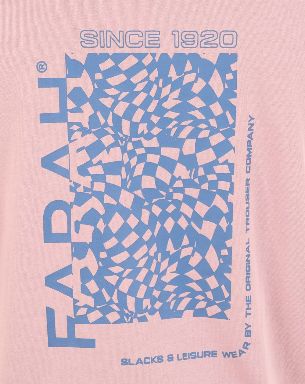 Farah Dante Graphic Tee Dusky Pink - Image 4