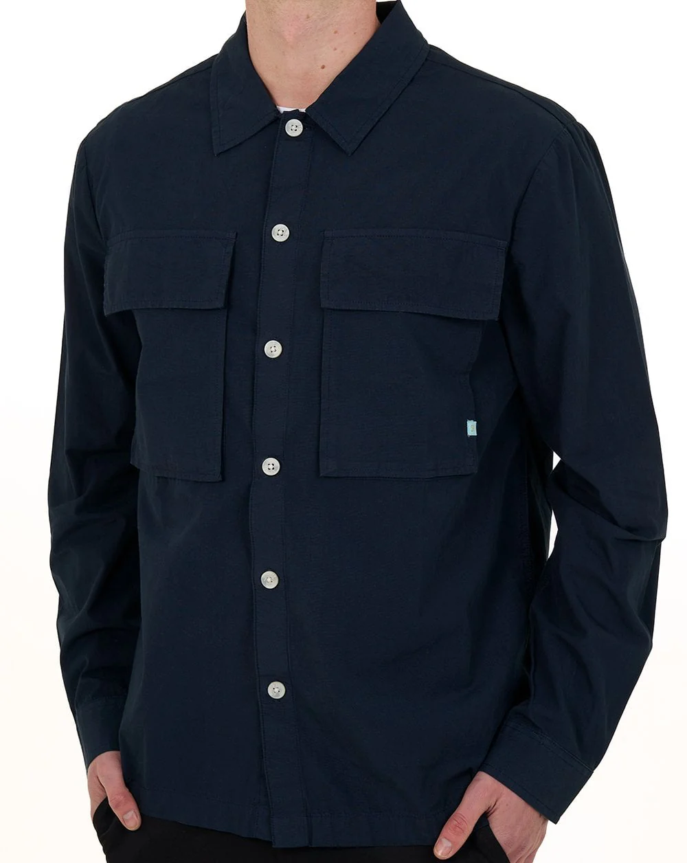 Farah Ralph Overshirt True Navy - Image 2