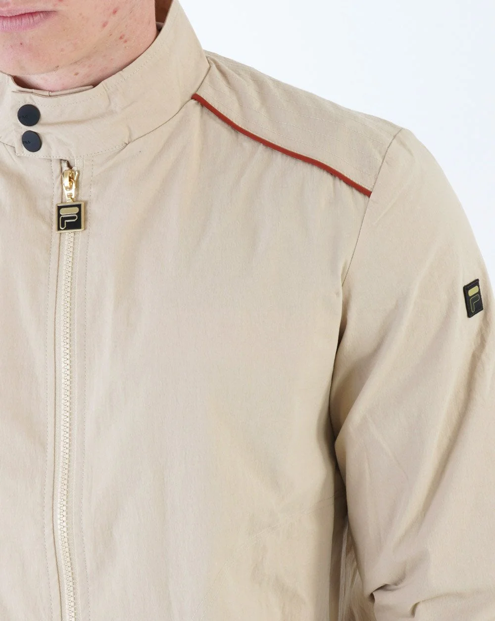 Fila Gold Basso Jacket Irish Cream - Image 3