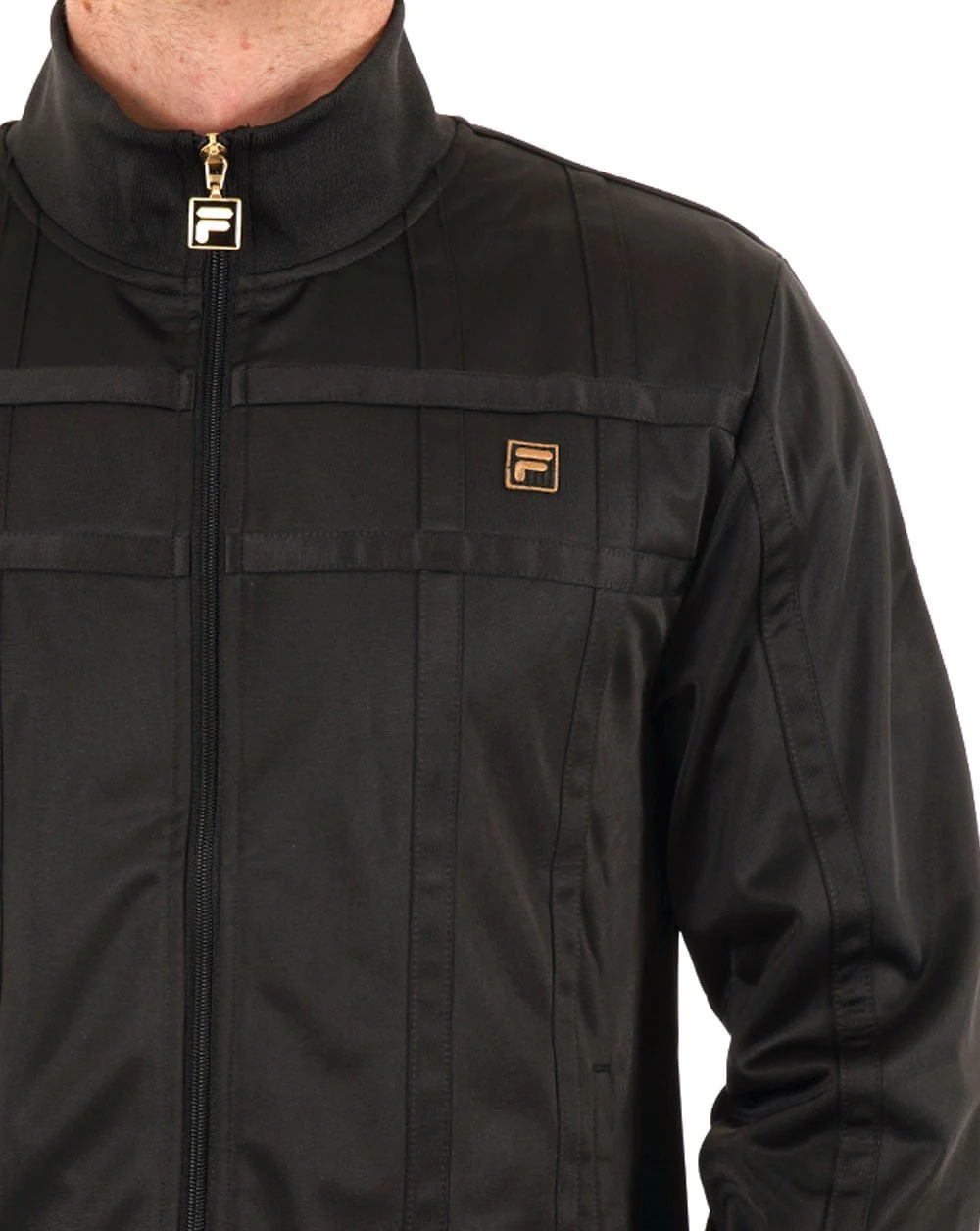 Fila Gold Bode Track Top Black - Image 2