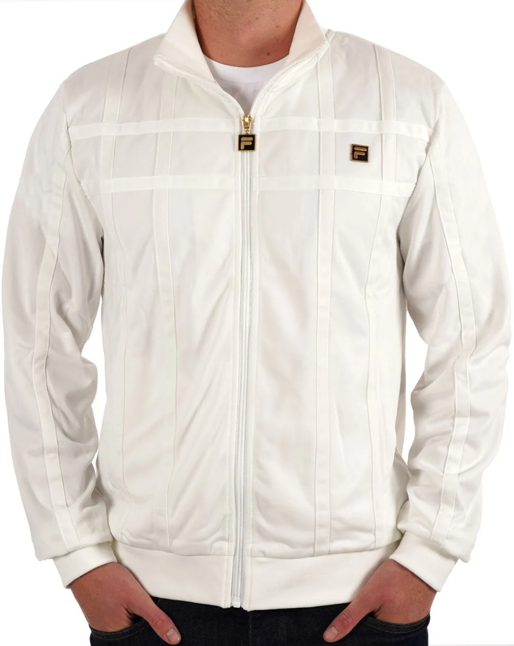 Fila Gold Bode Track Top Off White - Image 3