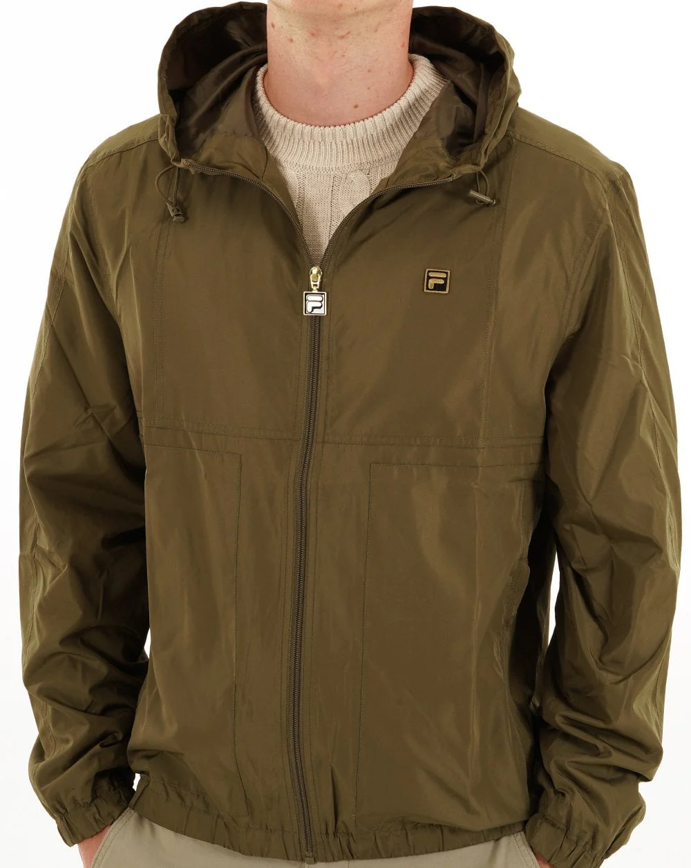 Fila Gold Jacket Dark Olive - Image 2