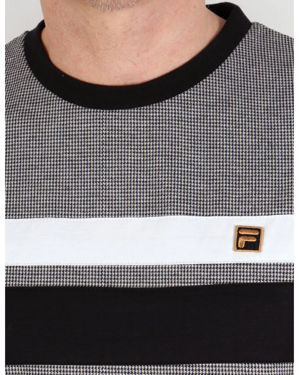 Fila Gold Piaggo T-shirt Houndstooth