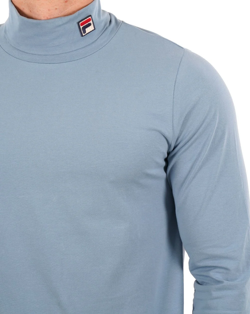 Fila Vintage 80scc Roll Neck Light Blue - Image 2