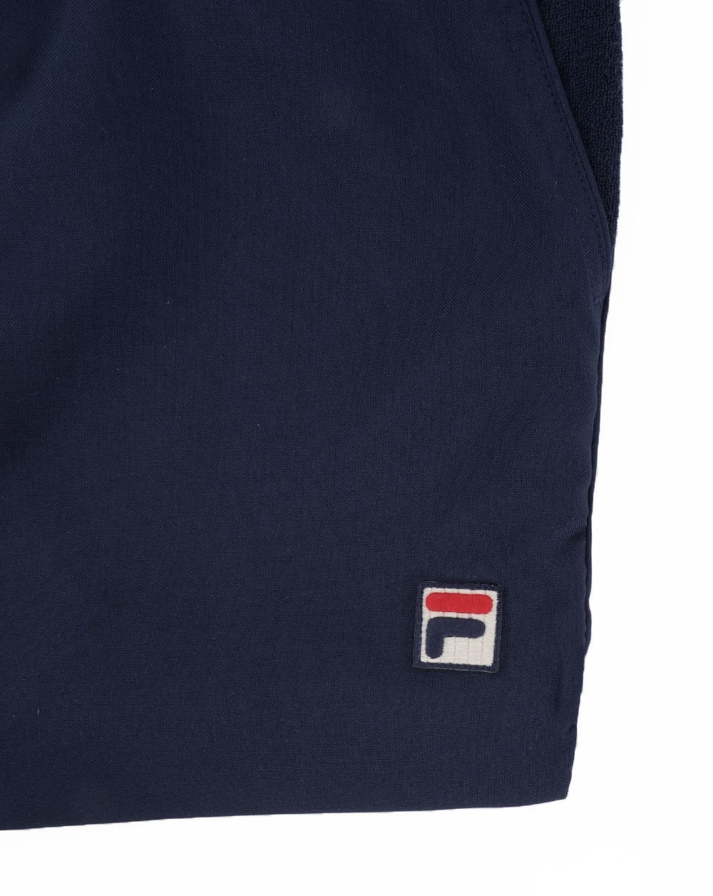 Fila Vintage Borg tennis Shorts Navy - Image 3